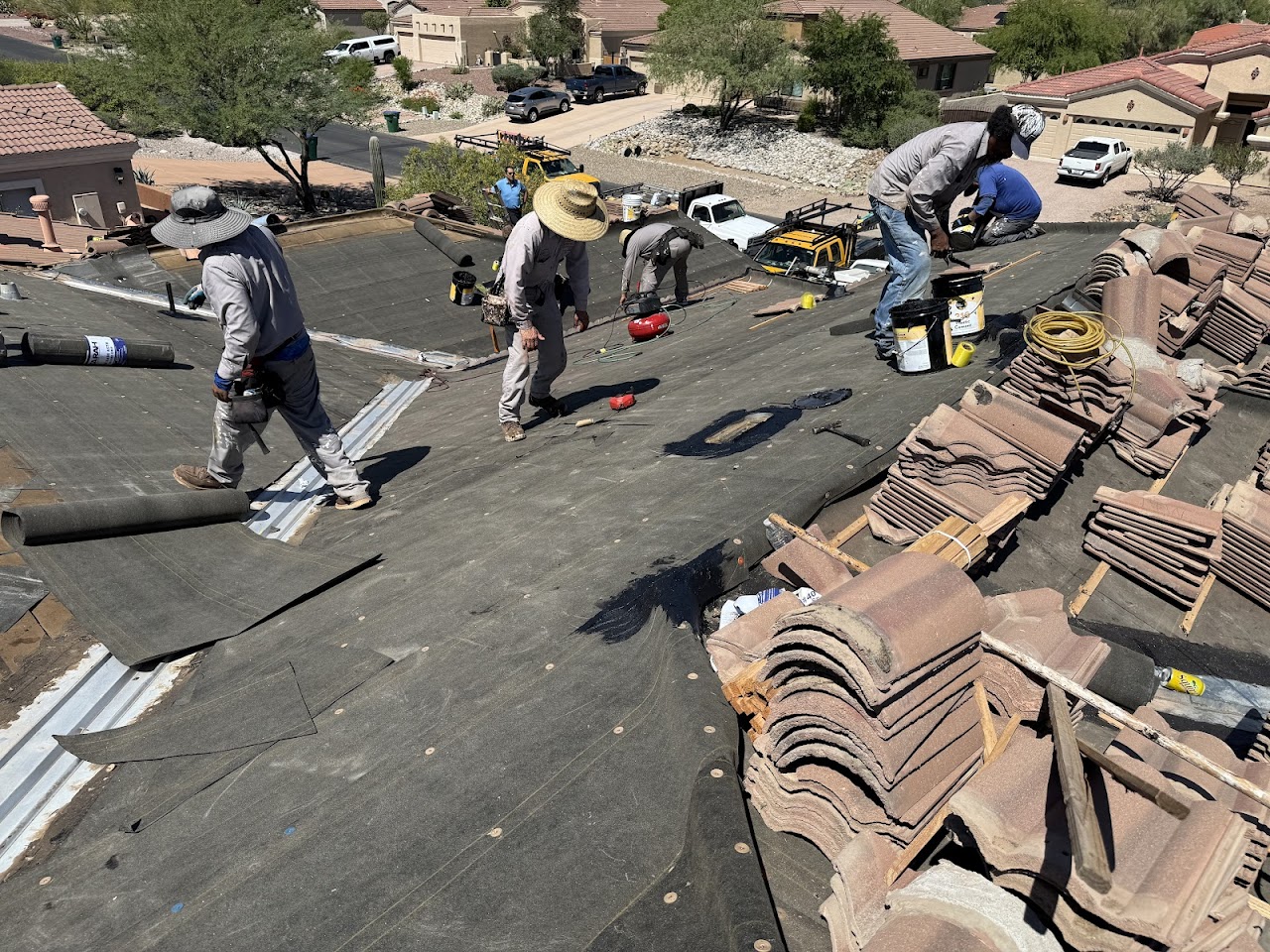 All Dry Roofing AZ project